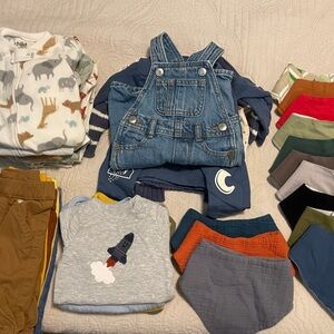 0-3 month Baby Boy Clothing Bundle